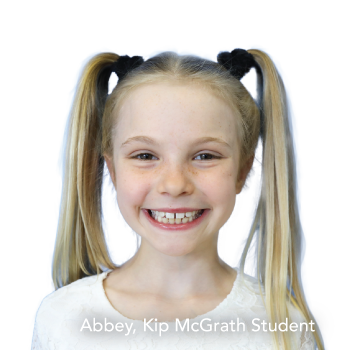 Abbey, Kip McGrath Student